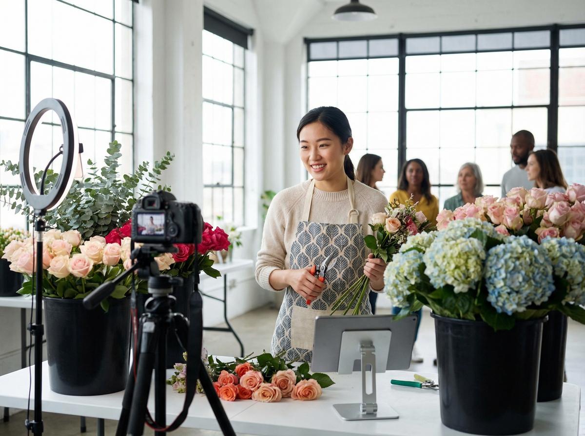 校花传媒花艺教程传媒