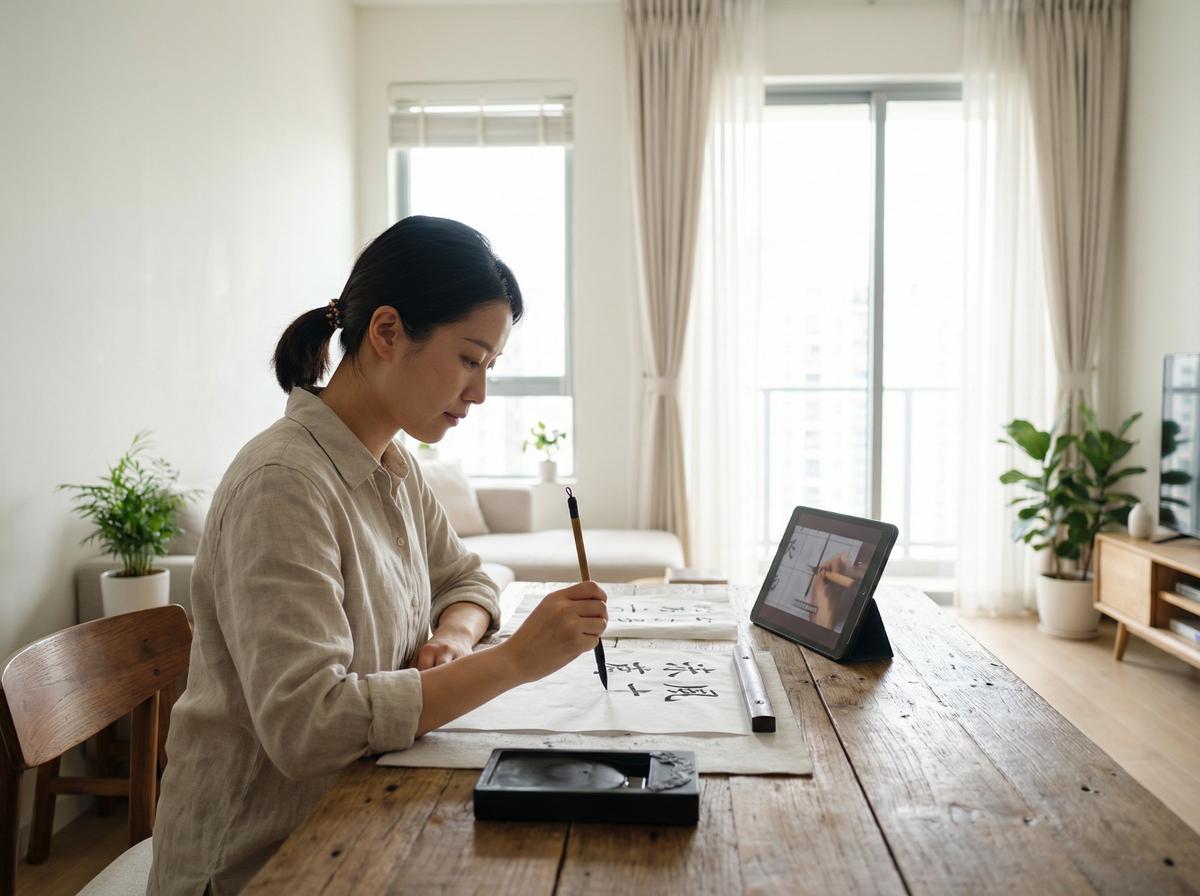 校花传媒书法教程传媒